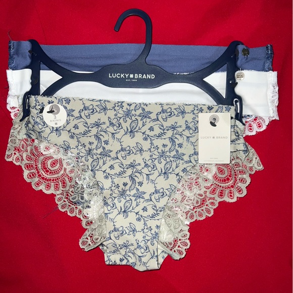 Lucky Brand -3 Pair Set of Bikini Panties (NWTWomen’s S)